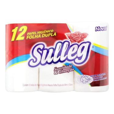 Imagem de 10X Papel Higiênico Sulleg Folha Dupla 30 M De 12 Un