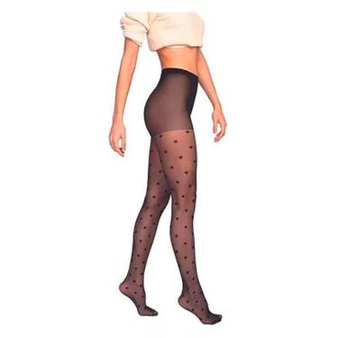 Imagem de Meia-Calça Fio15 Loba Lupo 05758-002 Estrelas Poliamida T. P/GG, GG, 9