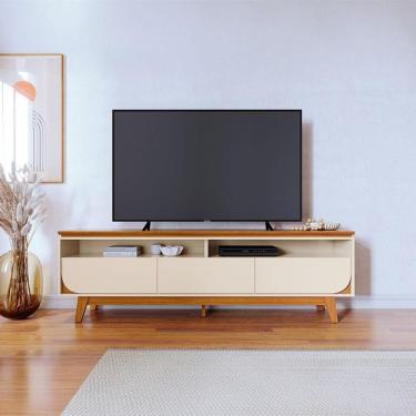 Imagem de Rack Bancada Selene Ambiente Cinamomo Off White- Madetec