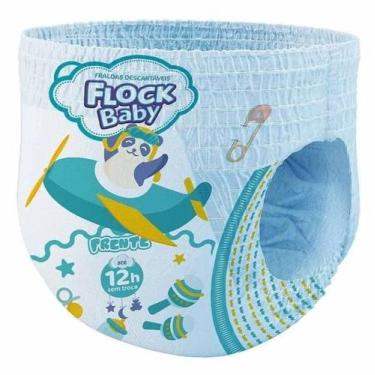 Imagem de Fralda infantil confortfral 2 linha fralda calça, G