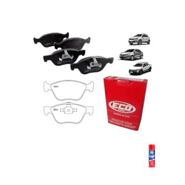 Imagem de Kit Pastilha de Freio Doblò/Idea 1.8/Linea 1.4 1.9 Turbo + Car80 Anti Chio 300ml