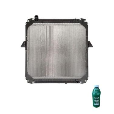 Imagem de Kit Radiador MB 1518/1718 Eletrônico 06 + Água Desmineralizada RadiadorNQ 1L