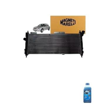 Imagem de Kit Radiador GM Corsa Classic 2006/2009 16V + Aditivo Radiador Visconde RV Cool Azul
