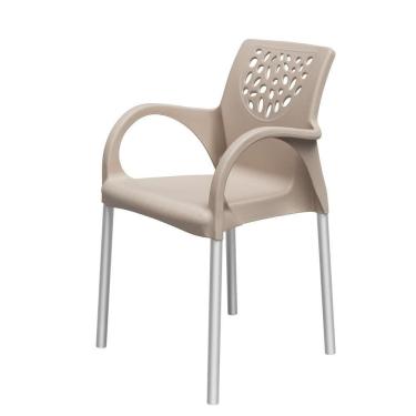 Imagem de Cadeira Jardim Gourmet Deluxe De Polipropileno - Tk Natural