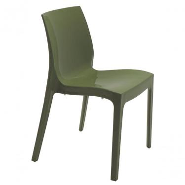 Imagem de Cadeira Tramontina Verde Oliva Em Polipropileno E Fibra De Vidro Alice