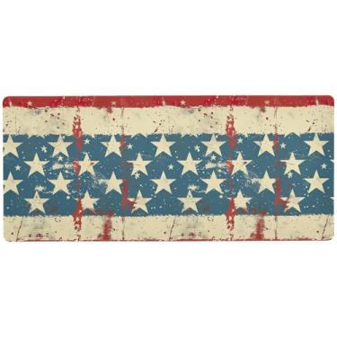 Imagem de SEHANY Tapete de mouse grande com bandeira americana, 90 x 39,9 cm, antiderrapante, para jogos, base de borracha de 3 mm, protetor de mesa, laptop, mesa para jogadores, desktop, escritório e casa
