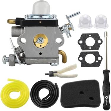 Imagem de Kit de filtro de ar de carburador para Husqvarna 122HD45 122HD60 Redmax CHT220 CHT220L Jonsered HT2223 HT2218 Aparador de cerca viva 523012401 596658301