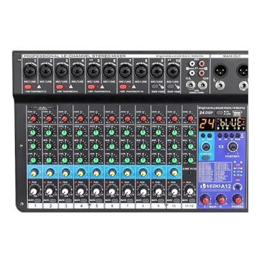 Imagem de Mixer Mesa De Som V.edo A12 Bt 12 Canais Profissional Banda Igreja Evento