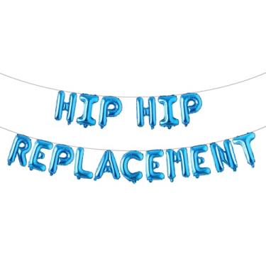 Imagem de Faixa de balão de substituição de quadril com glitter para homens, artigos de festa de aniversário, ideias e presentes, decorações de aniversário para adultos de 21, 30, 40, 50, 60, 70 e 80 anos