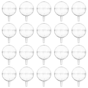 Imagem de SEWACC 25 peças de plástico para buquê de chocolate, porta-buquê de doces, copos transparentes de trufas para decoração de festa