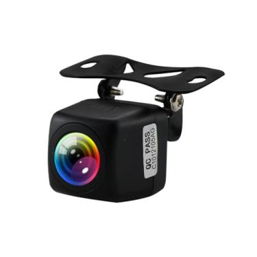 Imagem de CheDux AHD Câmera de carro olho de peixe 1080p, assistência de estacionamento, câmera de visão noturna Full HD, câmera retrovisora de ângulo amplo de 170 graus IP68 à prova d'água para veículos de 12