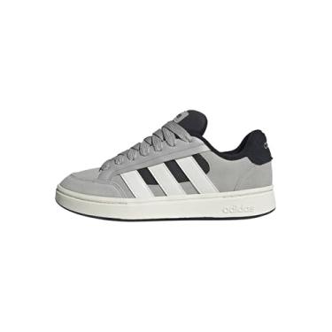 Imagem de adidas Grand Court Alpha Tênis masculino, Cinza/branco/preto, 44