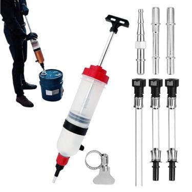 Imagem de Bomba de Extração de Óleo,Ferramenta Manual de Enchimento para - Bomba de Óleo do Motor,para, Motocicleta e Cortador de Relva: Motor, Transmissão, Travagem, Oficina, Substituição e Enchimento