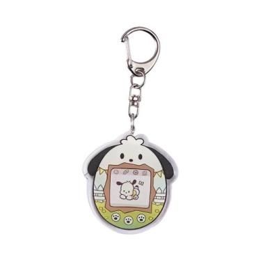 Imagem de Chaveiro Acrílico Fofo Sanrio Kuromi Melody, Charme Para Bolsa, Pingen