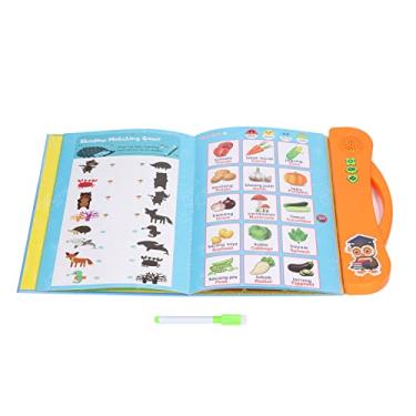 Imagem de Generic Livro de Som ABC Eletrônico de Brinquedo Educacional Infantil Com Conteúdo Rico, Incentiva a Fala e a Ortografia, Perfeito para Longas Viagens de Carro e Home Office, Material ABS Durável