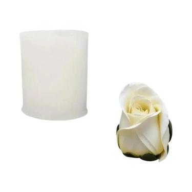 Imagem de Molde De Silicone Para Velas Aromáticas Florais Para Artesanato DIY, F