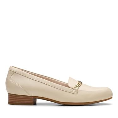 Imagem de Clarks Mocassim feminino Juliet Mia, Couro creme, 39