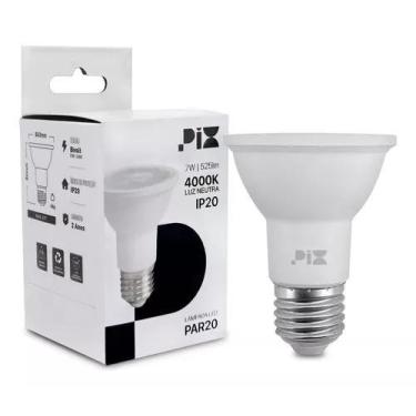 Imagem de Lâmpada Led Par20 7w 127v / 220v Bivolt Base E27 Comúm Branco Quente B