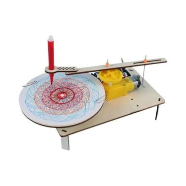 Imagem de Brinquedo Educacional DIY: Kit De Modelo De Plotter Elétrico De Física