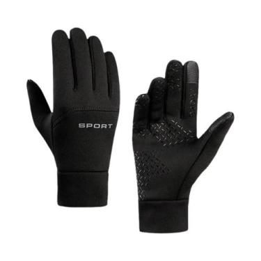 Imagem de Luvas De Inverno Unissex Quentes Com Tela Sensível Ao Toque, À Prova D