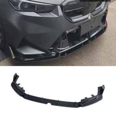 Imagem de Peça de modificação do difusor de lábio do spoiler do para-choque dianteiro do carro compatível com G90 M5 2024-2025 GT Style Bumper Guard Accessories