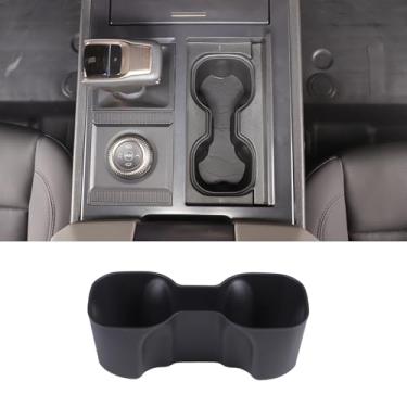 Imagem de Aotumcer Suporte de copo para console central compatível com Hummer EV 2022-2026 SUV/SUT Acessórios para console apoio de braço suporte de garrafa de água Inserções de suporte de copo