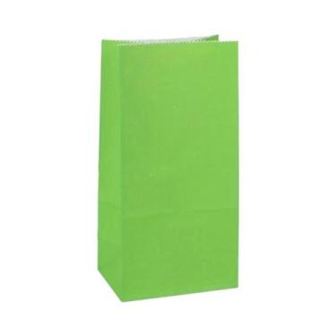 Imagem de Sacos Coloridos Com Listras E Bolinhas, 10 Peças, 18x9x6cm, Sacos Para