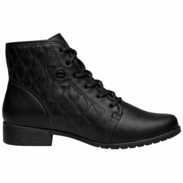 Imagem de Bota Coturno Feminino Dakota Almeria com Salto Baixo D2181, Preto, 36