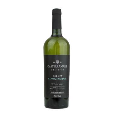 Imagem de Vinho NACIONAL GEWURZTRAMENER Fino Branco Seco Cast 750ML - Castellama