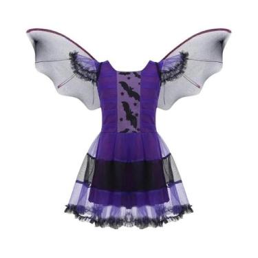 Imagem de Fantasia De Vampiro Para Meninas, Vestido Longo Tutu, Traje Gótico De 