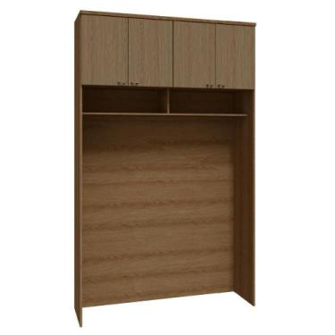 Imagem de Guarda Roupa Modulado Ponte 04 Portas 234cm Setiba - Móveis Rimo, Jequ