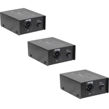Imagem de KIT 3 Direct Box Passivo Hayonik DB300 Cor:Preto, Preto