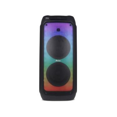 Imagem de Caixa de Som Amplificada Philco PCX10100 com Bluetooth, Radio FM, Ex Bass, Iluminação LED, Controle Remoto e até 20h de bateria - 1500W
