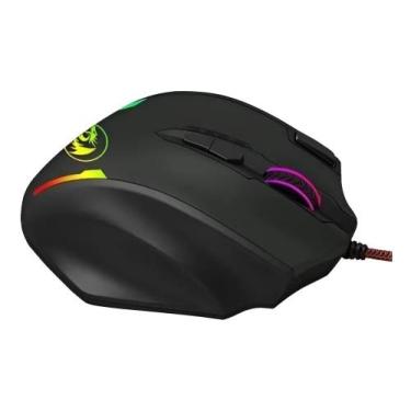 Imagem de Mouse para jogo Redragon Impact M908 preto - Congratulations Store
