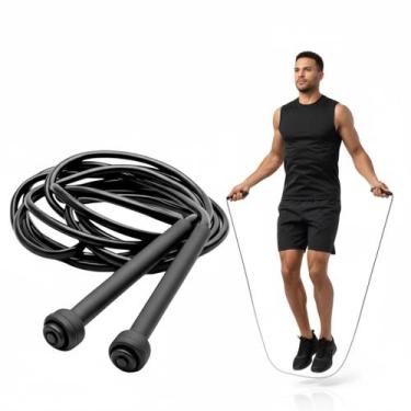 Imagem de Corda Pular Jump Treino Exercicios exercício funcional Academia Luta E