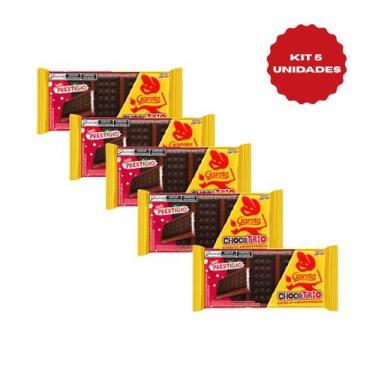 Imagem de Biscoito ChocoTRIO Prestígio Nestle e Garoto - 5 Unidades - Nestlé E G
