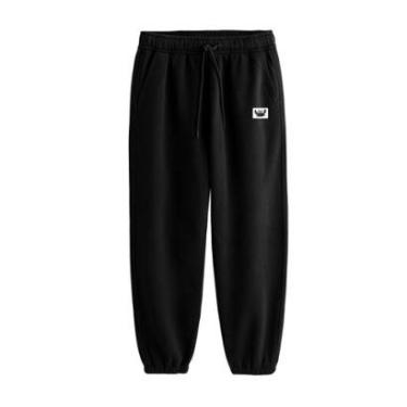 Imagem de Calça de Moletom Masculina Jogger Flanelada Estampada Estilo Casual Urbano-Masculino