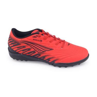 Imagem de Tênis Chuteira Society Infant Penalty Bravo Y 3 242276, Vermelho, Pret