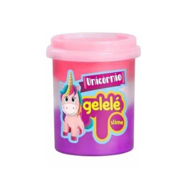 Imagem de Massinha Slime Doce Brinquedo Unicórnio Sortido 152g