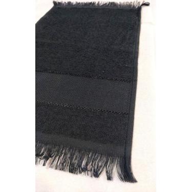 Imagem de Toalha Social com Franja e Rayon Lisa para Bordar 23x36cm - Marcotex, 