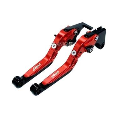 Imagem de Kit De Guidão CNC Dobrável E Extensível Para Motocicletas NINJA 250/30