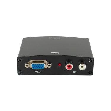 Imagem de Conversor de Áudio Vídeo Evus C-090 VGA para HDMI 5V