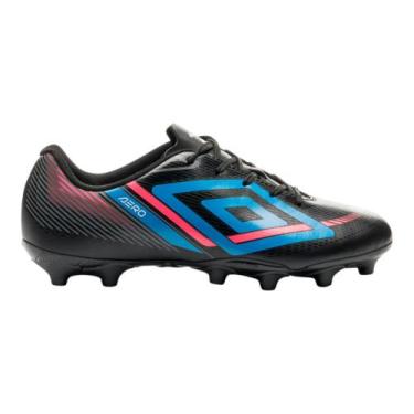 Imagem de Chuteira Campo Umbro Aero Masculina 14 Travas Resistente - 38, Preto, 