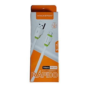 Imagem de Cabo de Dados Carga para Celular 5.1A Carregamento Rapido V8 1 Metro H Maston