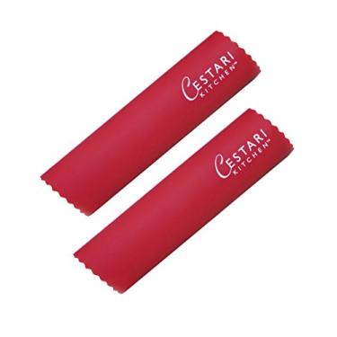 Imagem de Pacote de descascador de alho – Tubo de silicone – Silicone resistente e espesso sem odor – Remove descascas de alho em segundos – Descasca vários cravos – Descascadores de alho de cozinha Cestari são livres de BPA – Conjunto de 2