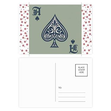 Imagem de Utensílios de jogo com estampa de cartas de baralho, Natal, Natal, celebração, cartão postal Blessing Card