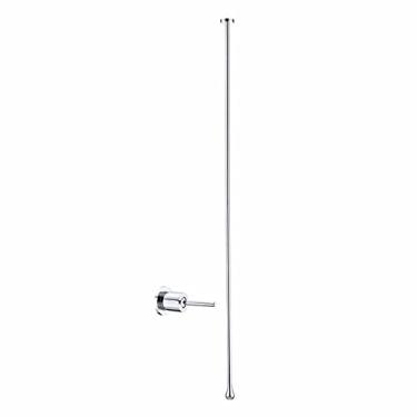 Imagem de Gotas de água de ouro escovado Bacia de teto Água quente e fria Torneira para pia de latão de furo único de parede torneira do banheiro, cromo E