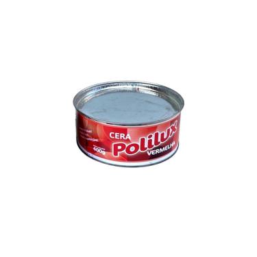 Imagem de Cera Pastosa Polilux Para Móveis Madeira Lata Vermelha 400g