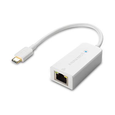 Imagem de Adaptador de rede Ethernet LAN Cable Matters USB 3.1 tipo C (compatível com USB-C e Thunderbolt 3) para RJ45 Gigabit Ethernet, Branco