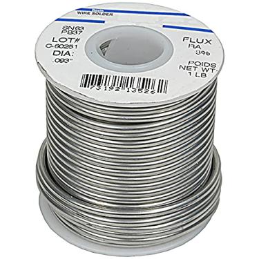 Imagem de Nova solda DB Electric 900-20017, 60/40; 60% de estanho 40% de grafite; diâmetro do fio 0,093; carretel de 450 g compatível com/substituição para universal
